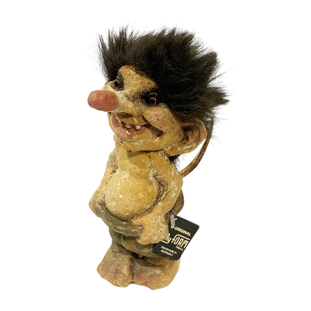 Nyfoam Troll Handmade in Norway 10” Figure NEW‎